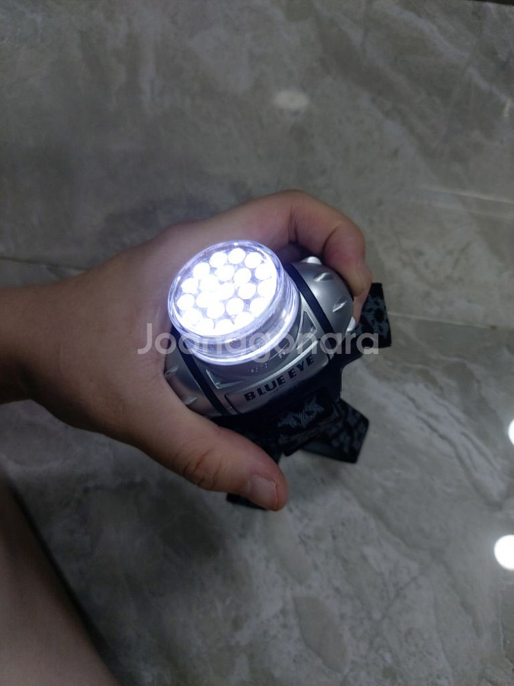 헤드랜턴, 밝기 삼단 조절, 깜박임 가능--3