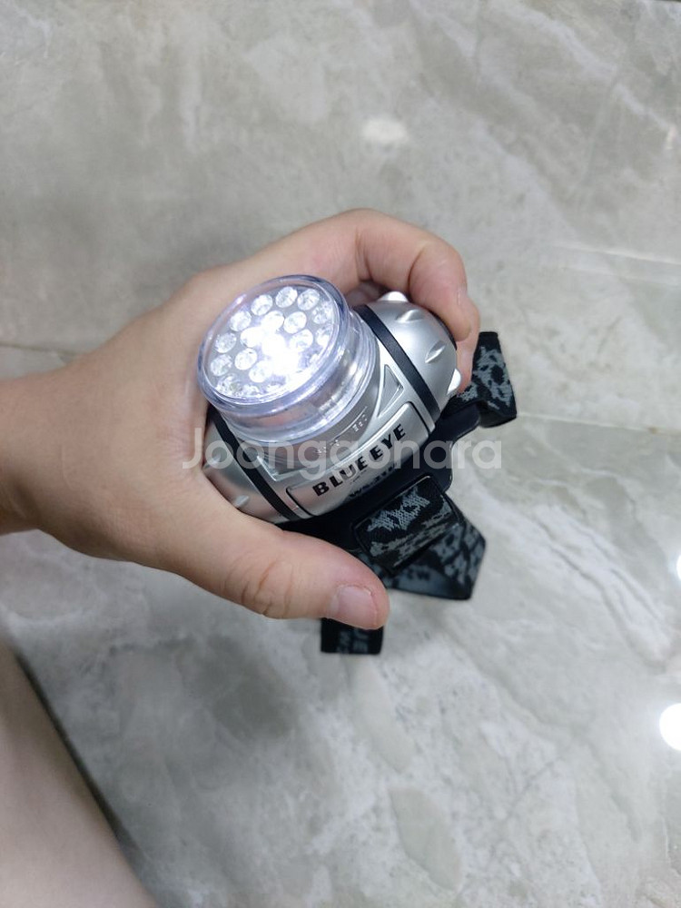 헤드랜턴, 밝기 삼단 조절, 깜박임 가능--2