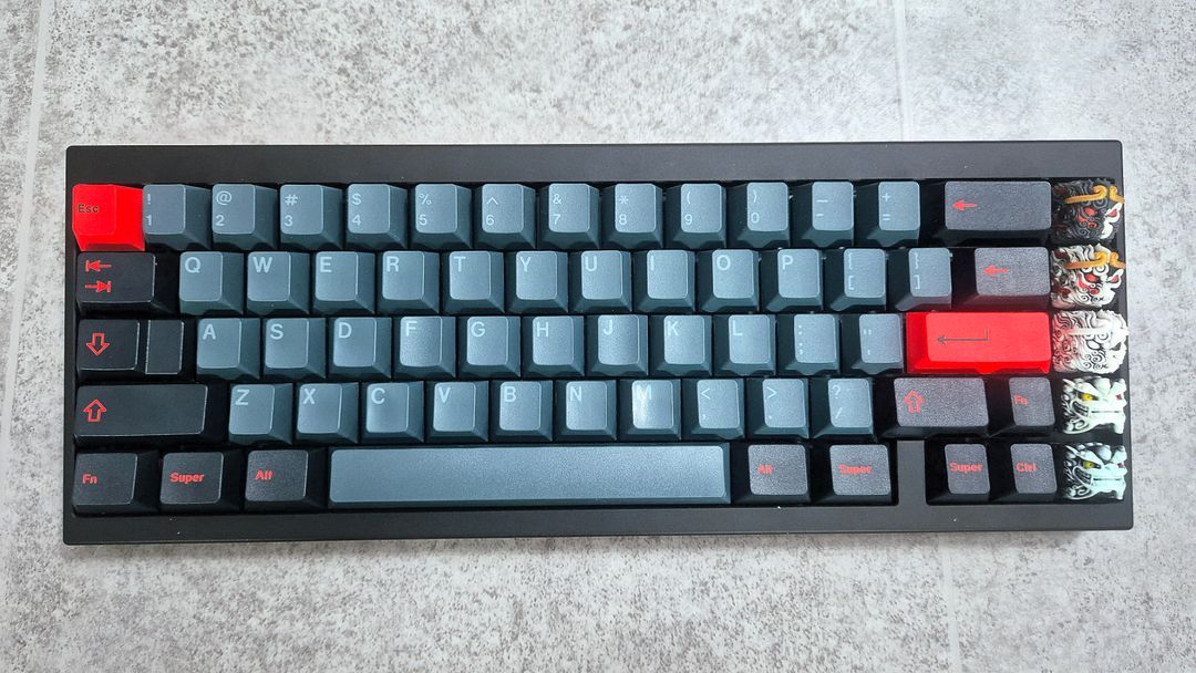 gmk redline 레드라인 키캡 급처