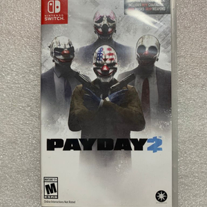 닌텐도스위치 페이데이2,PAYDAY2(구하기힘든타이틀)