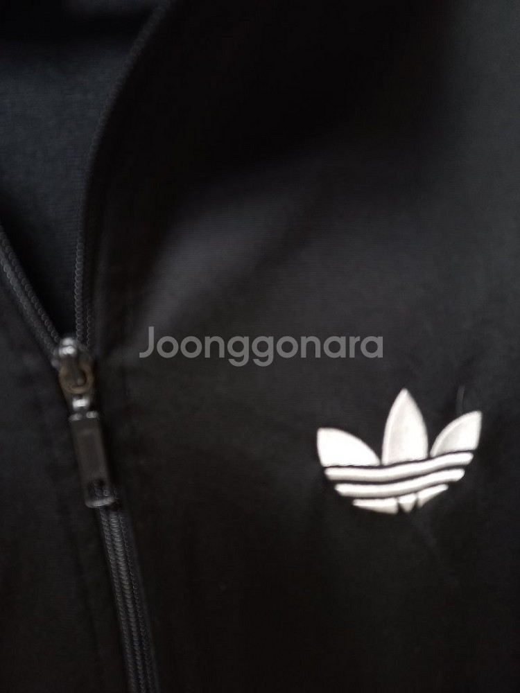 아디다스 파이어버드 검흰 블랙 트랙탑 져지집업 110--1