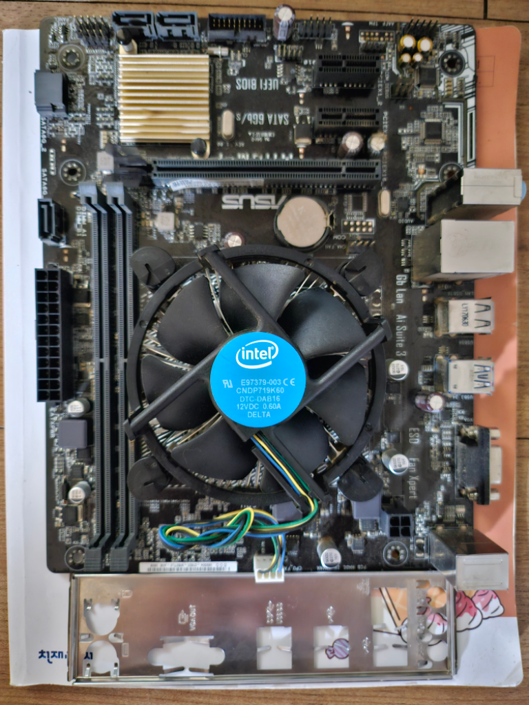 CPU i5-6500, 메인보드 h110m-f