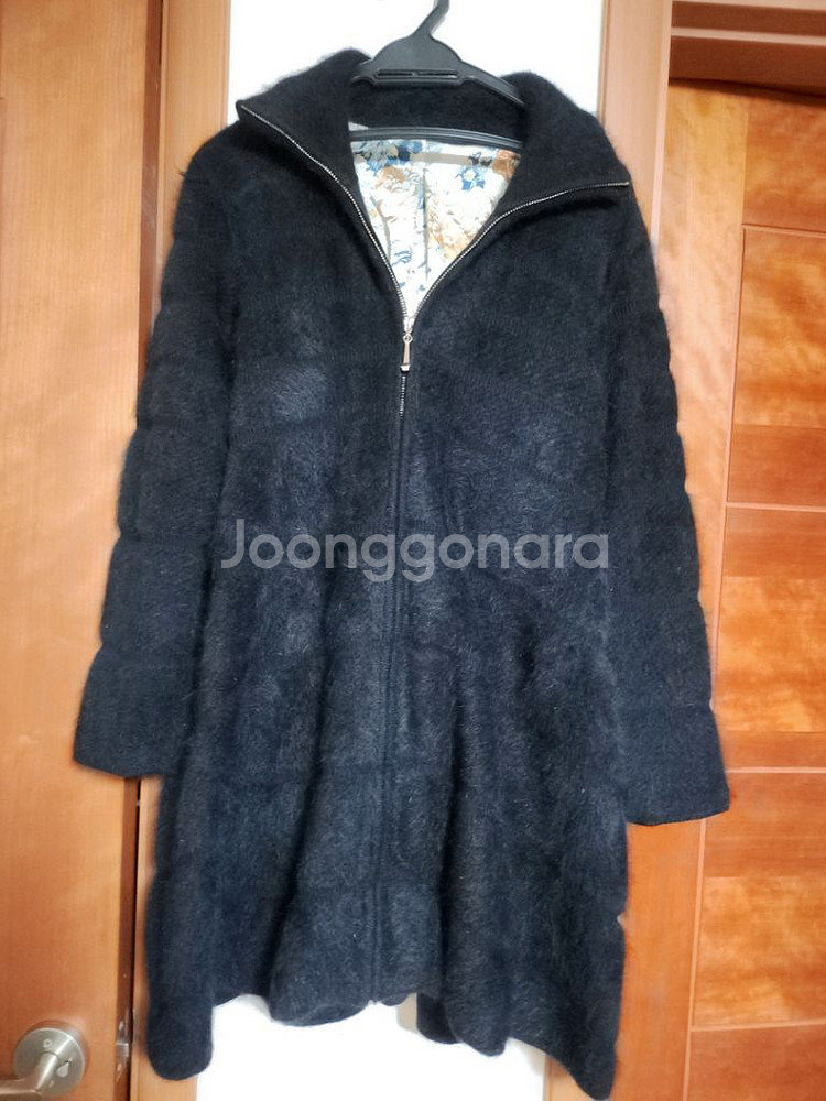 천연양모코트 (55~66사이즈) 미착용 판매--2