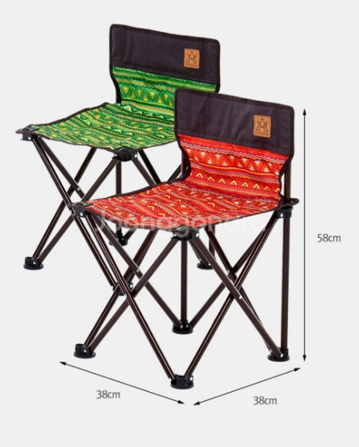 캠핑의자 경량 낚시의자 간이의자 새상품--4