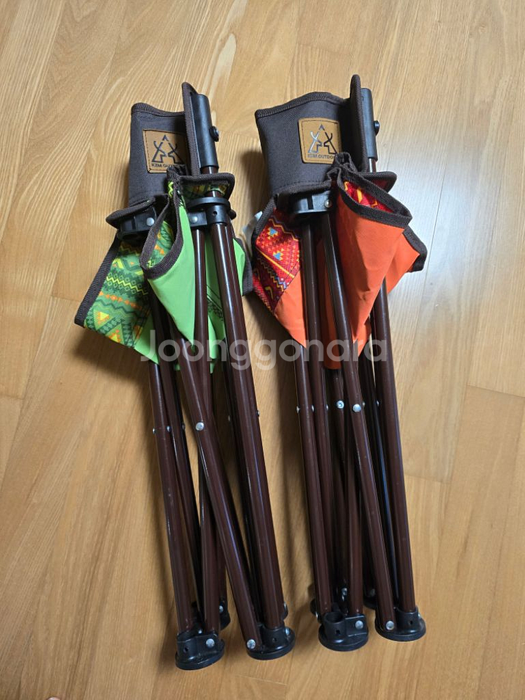 캠핑의자 경량 낚시의자 간이의자 새상품--2