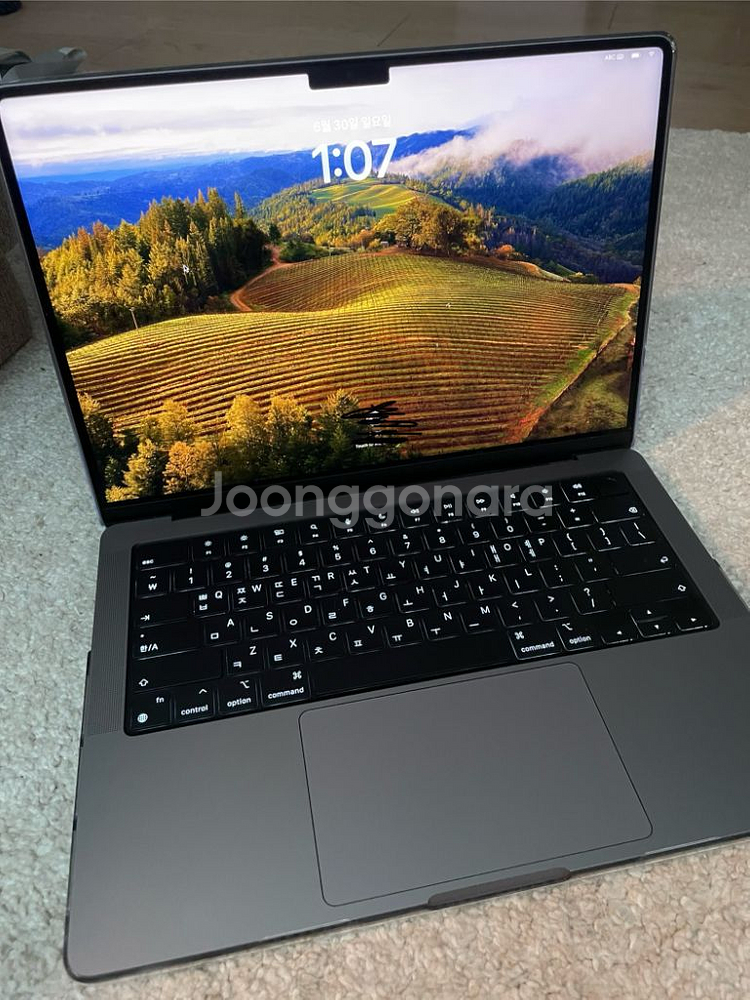 맥북 M2 Pro 14인치 1TB 풀박스,허브, 파우치--1