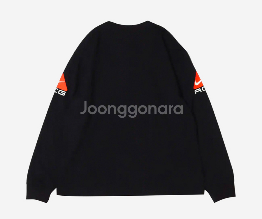 나이키 acg 롱슬리브 블랙--1