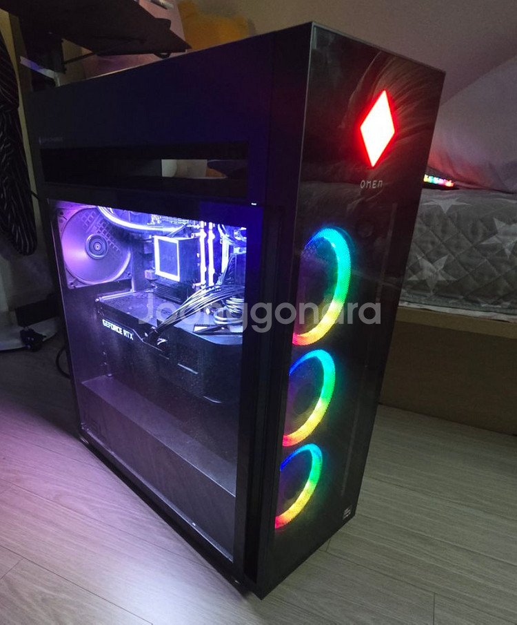 HP 오멘 게이밍 PC 라이젠 5800X RTX3080--0
