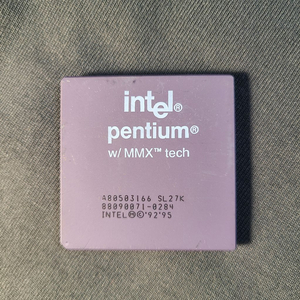 Intel pentium w/ MMX tech SL27