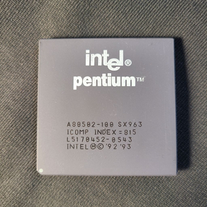 Intel pentium SX963