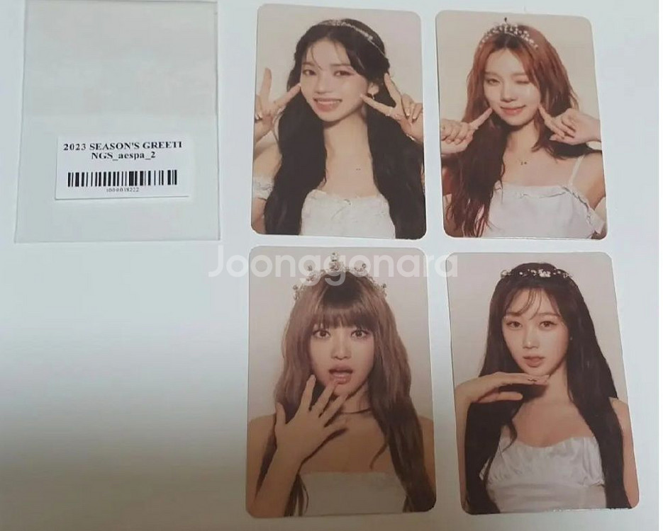 에스파 2023 시즌그리팅 굿즈, 포카--2