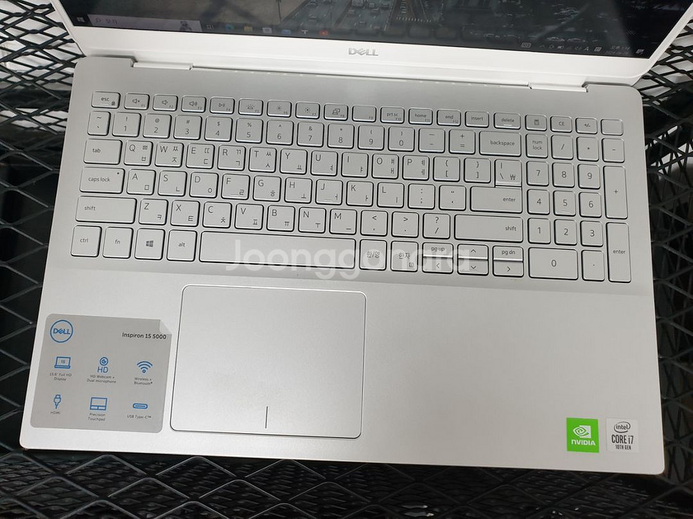 DELL P88F i7 10세대 노트북 깨끗해요--3