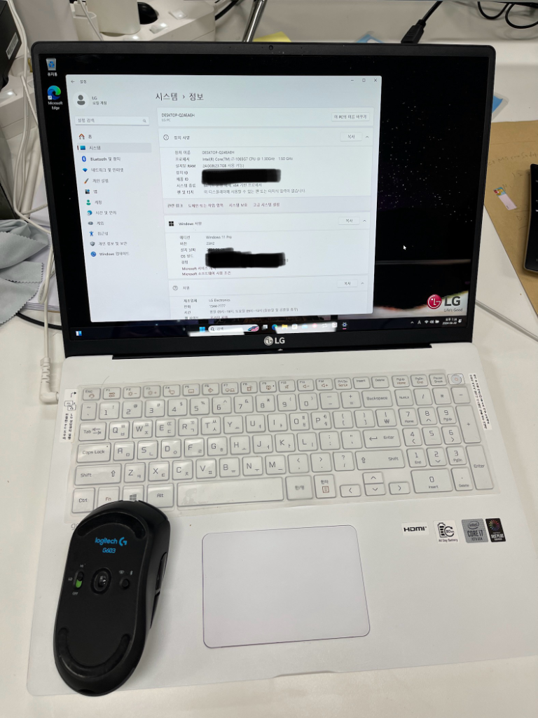 LG그램 노트북17인치(17Z90N-VP70ML) i7
