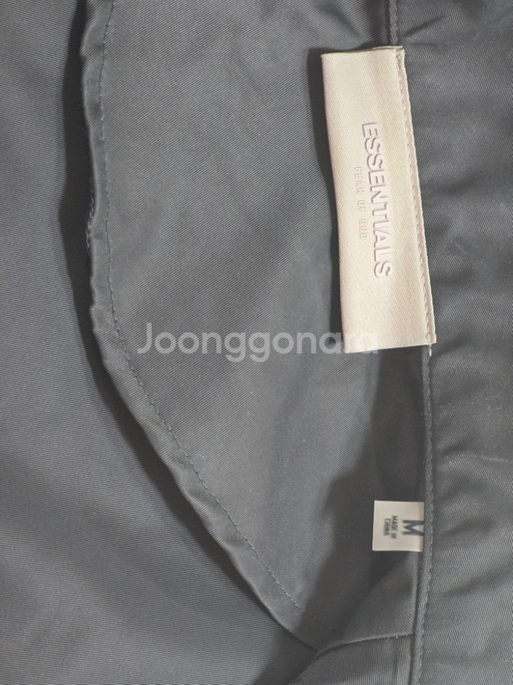 에센셜 코치자켓 아이언 22ss M--3