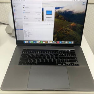 맥북프로 고급형 16인치 i9, 32GB, 1TB