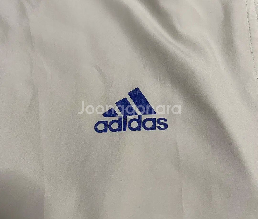 정품 아디다스 2002 월드컵 반집업 바람막이 아노락--3