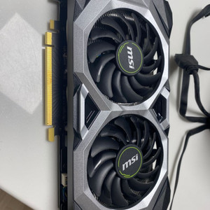 MSI 벤투스 RTX 2060 그래픽 카드 팝니다