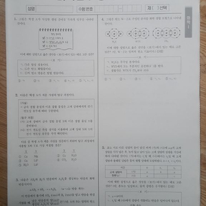 평가원 수능 2025학년도 6월 모의고사 화학1