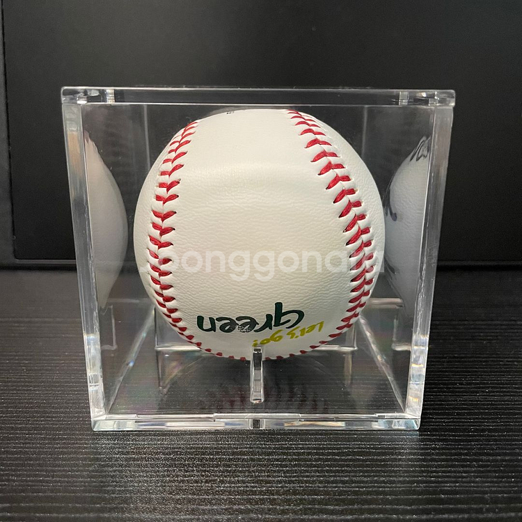 박정권 SK 와이번스 로고 친필 싸인볼 kbo--3