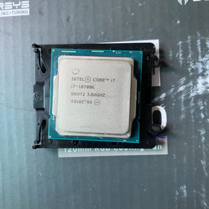 Intel I7_10세대 10700k 판매합니다