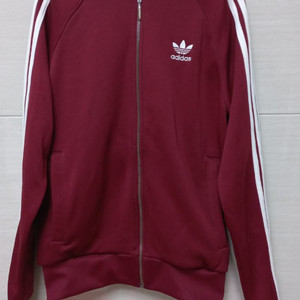 아디다스 유로파 버건디 트랙탑 저지 져지집업 95/M