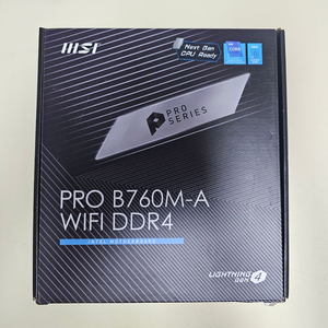 pro b760m-a wifi ddr4 메인보드