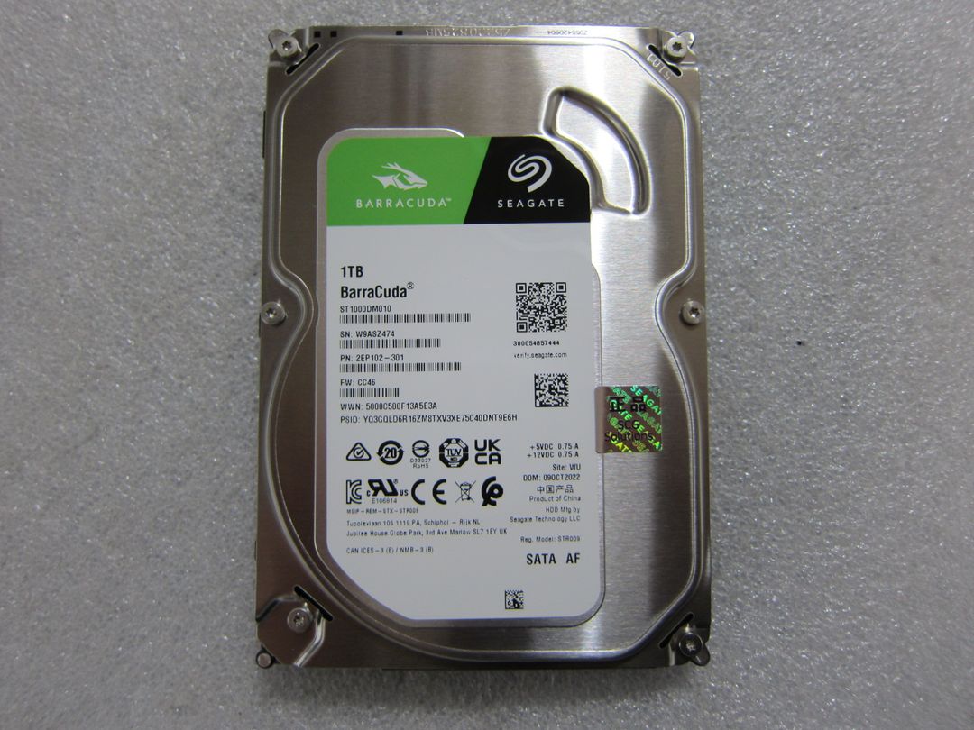 Seagate 하드디스크 BarraCuda 1TB