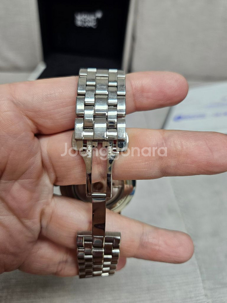 몽블랑 스타 레가시 오토매틱 데이트/39mm/스테인레스--4