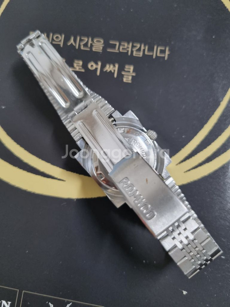 Romico빈티지여성수동 태엽방식메탈시계--6
