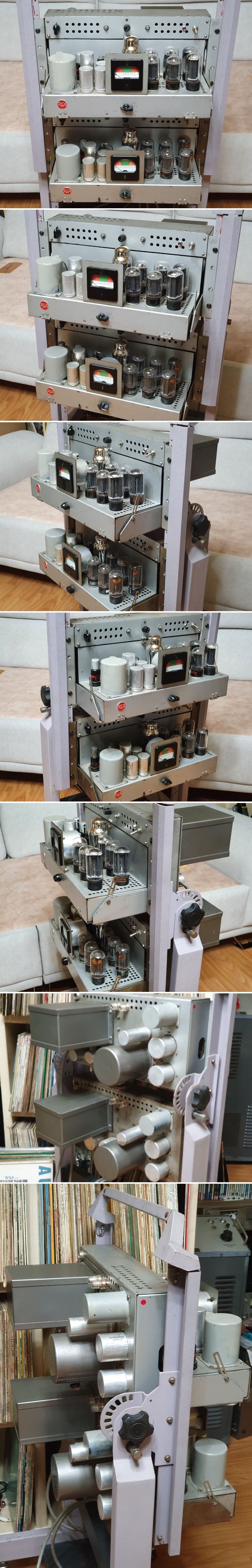 RCA 거함급 6L6 진공관 파워앰프 모노모노