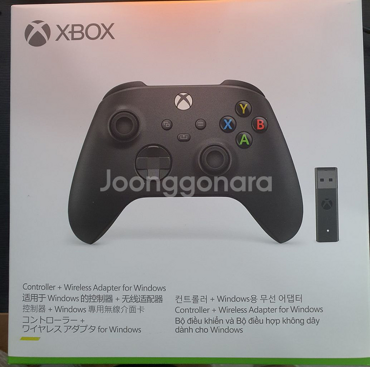 Xbox 패드&무선 어댑터 세트 판매--0