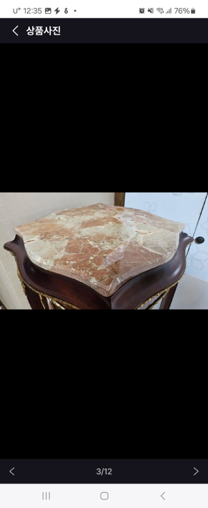 빈티지 오리지널 엔틱 장식장 이미지