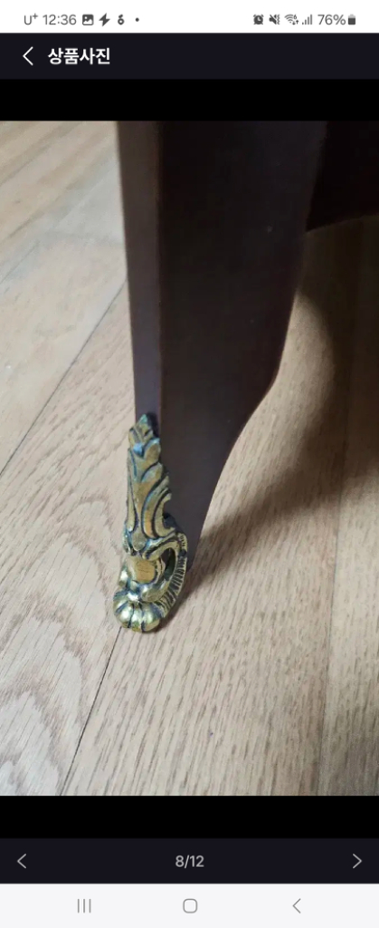 빈티지 오리지널 엔틱 장식장 이미지