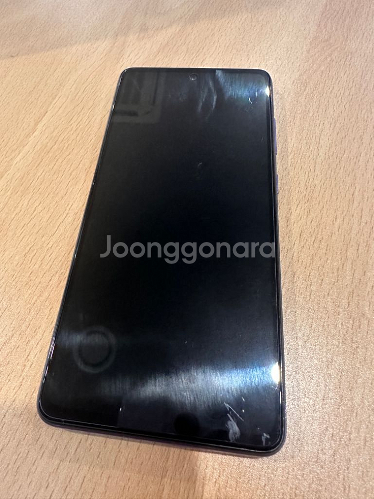 갤럭시A52s 128기가 퍼플 팝니다--1
