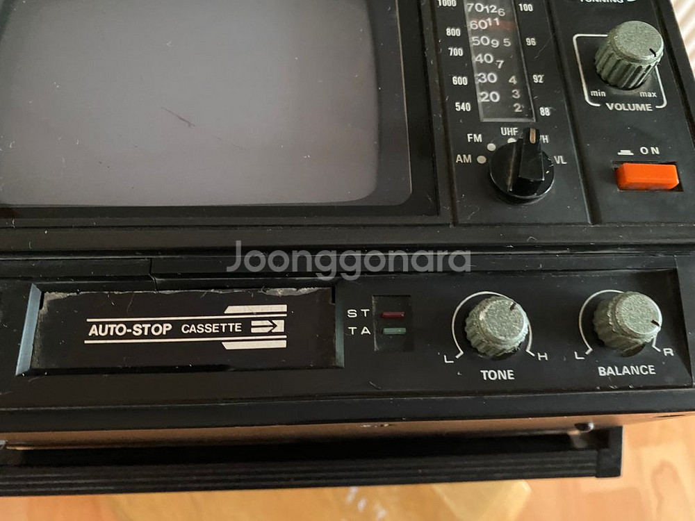 빈티지 5인치TV 영테크 RTV-1011 (장식용)--6