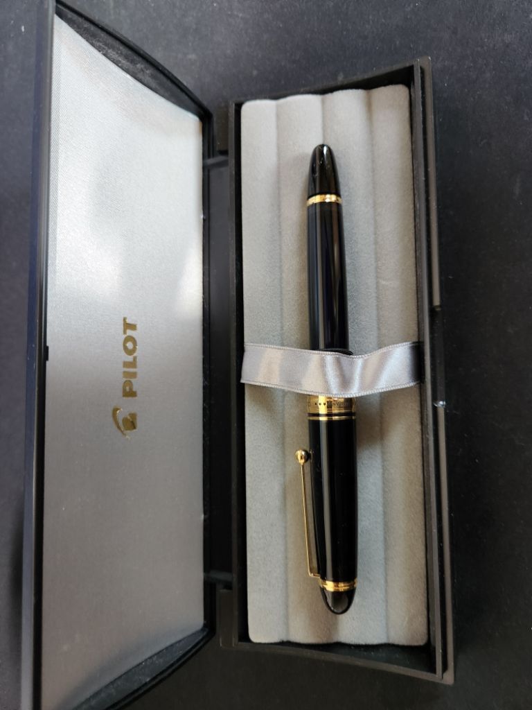 파이롯트 커스텀 823 Black M nib 팜