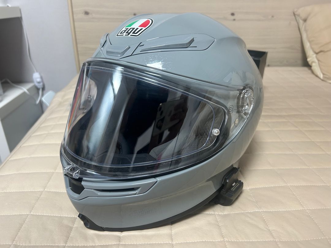 AGV k6헬멧 + 세나50s