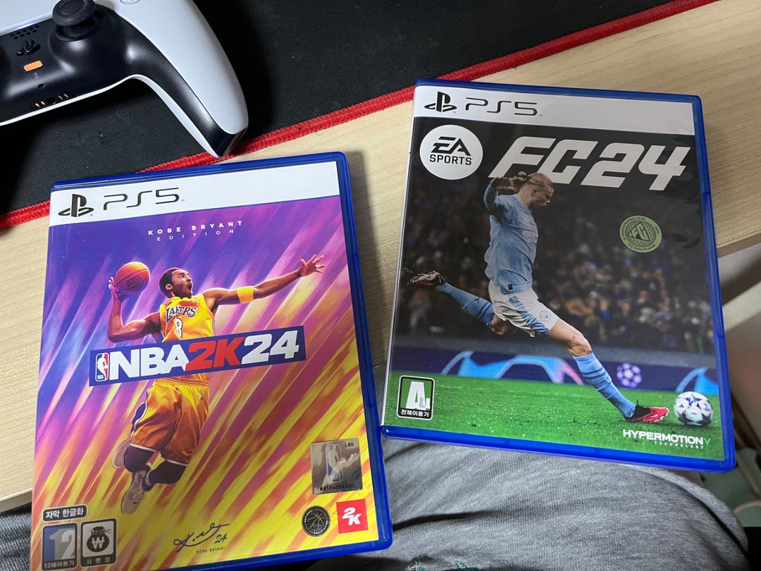 플스5 NBA 2K24 EA스포츠 FC24 판매합니다