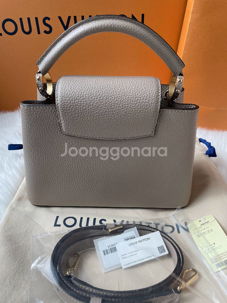 루이비통 카퓌신 BB 토트백 숄더백 갈렛 M94634--6