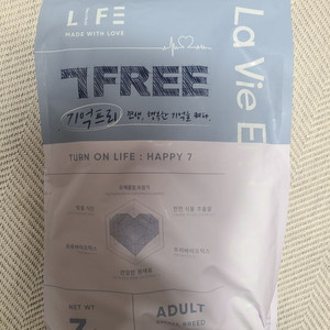 라비앙독 기억프리 7free 강아지 사료 3kg 판매합