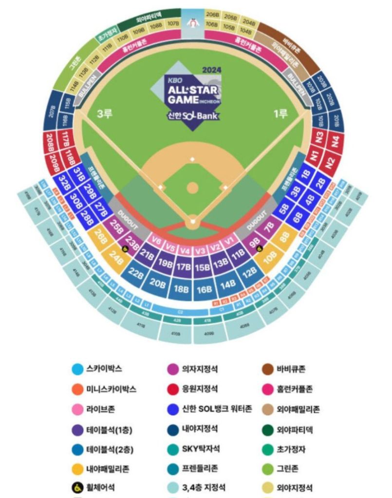 kbo 프로야구 올스타전 2연석팝니다.