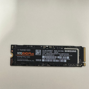 삼성 970EVO PLUS NVME M.2 500GB