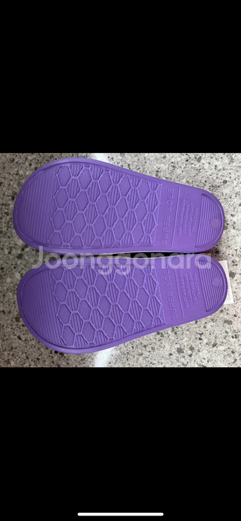 모노그램 슬리퍼 200size--3