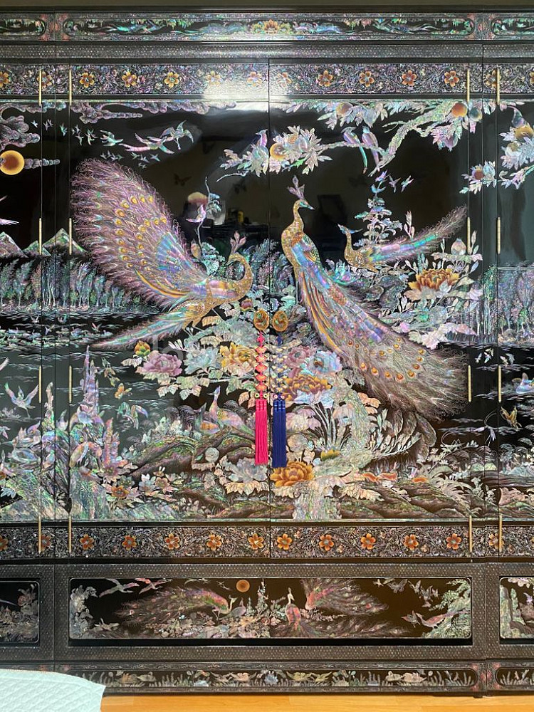 통영 나전칠기 12자 자개농/자개장 풀세트 판매합니다.--1
