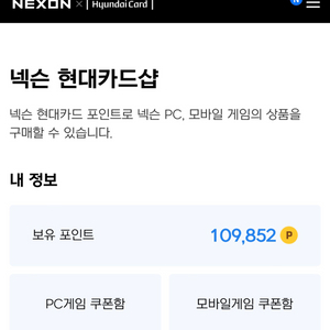 넥슨캐시 10만