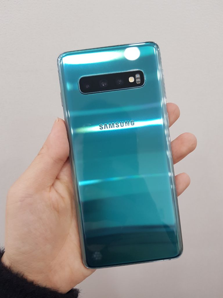 갤럭시 S10 그린 128GB LGU+ A급 깨끗