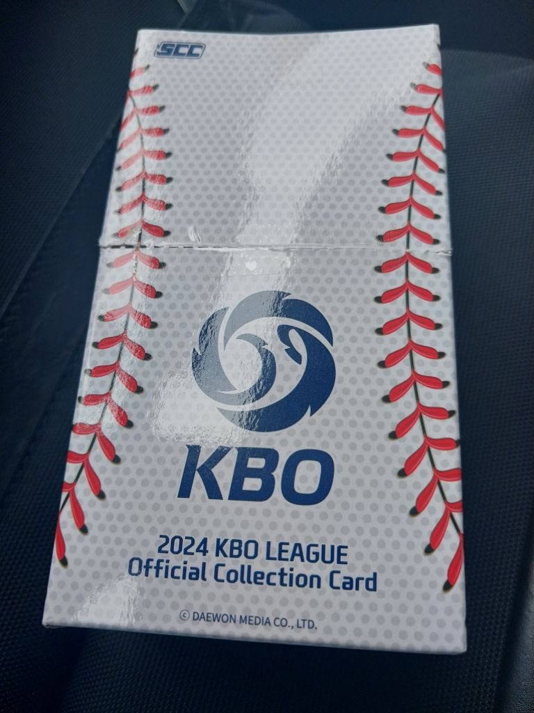 KBO 프로야구 오피셜 컬렉션카드+ K리그 2024 파
