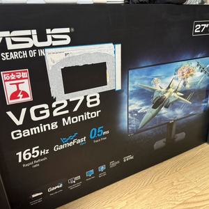 ASUS VG278QR 165 게이밍모니터(미개봉)