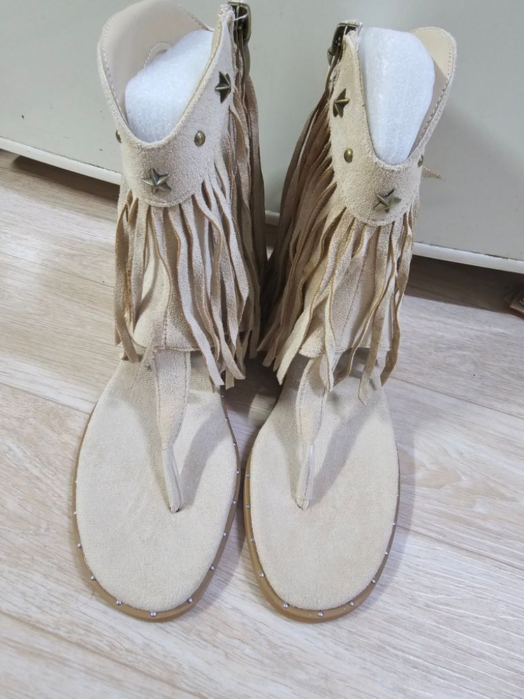 쪼리부츠 36 새상품--1