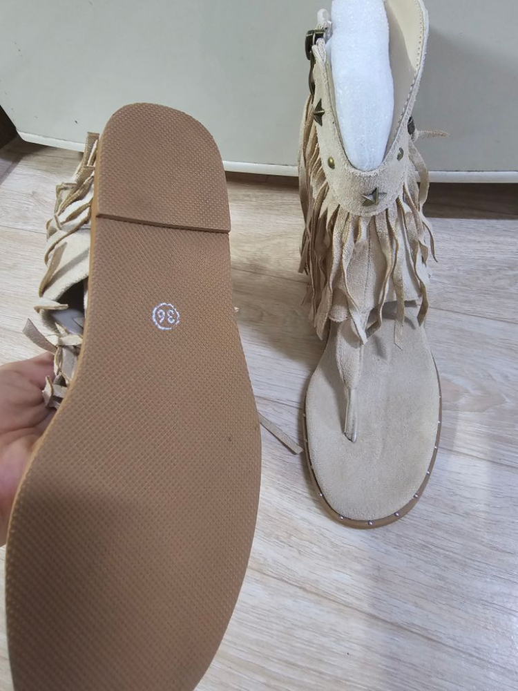 쪼리부츠 36 새상품--3